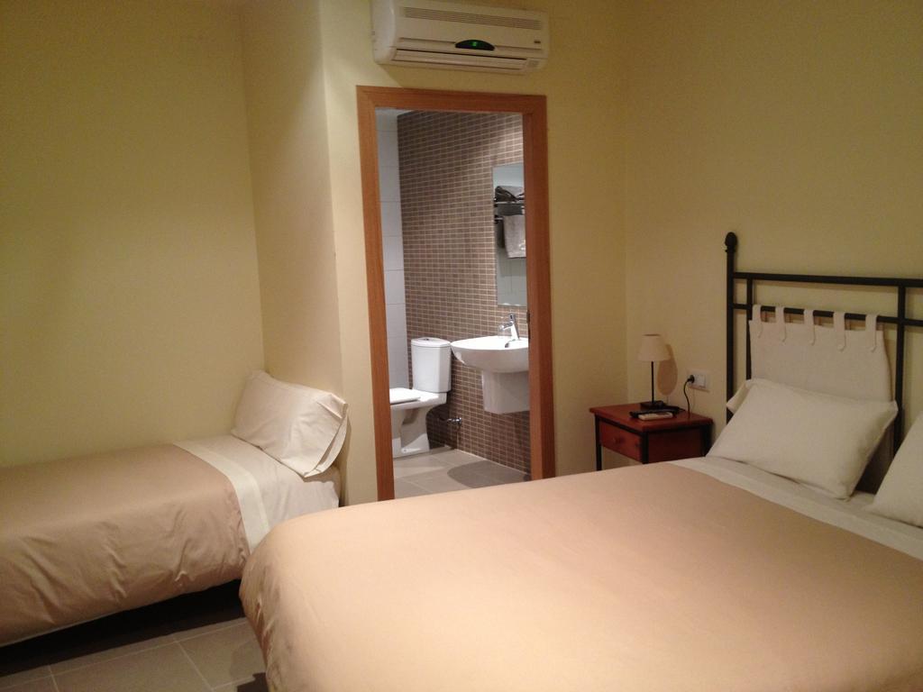 Hostal La Placeta Arbeca Rom bilde